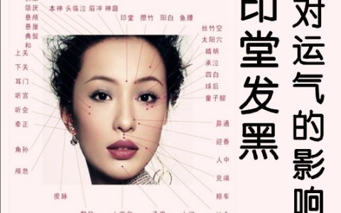 面相气色：印堂发黑对运气的影响